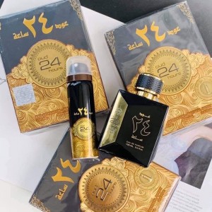 NƯỚC HOA DUBAI OUD 24 HOUR mùi hương thu hút, bí ẩn (1 chai nước hoa +1 xịt body)